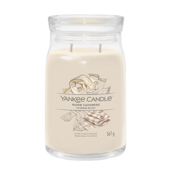 Signature Large Jar 2-Docht - Warm Cashmere